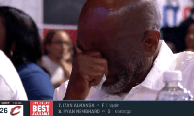 Grandfather of Javon Small on draft night